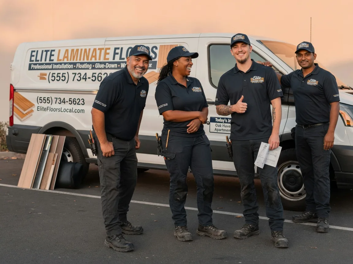 Laminate flooring installation company in Mcbrides, MI